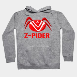 spider funny red Hoodie